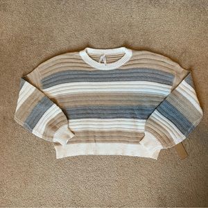 NWT Cropped Sweater